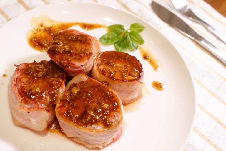 豚ヒレ肉のベーコン巻きレシピ